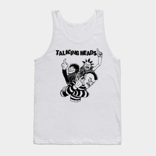 Punk Rock Man Of Talking Heads Tank Top